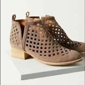 Jeffery Campbell Taupe Taggart Bootie